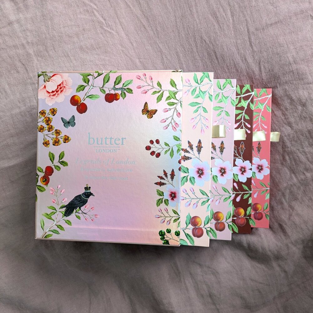 🌸 butter LONDON Legends of London Branwens Adventure 19-piece Non-Toxic Nail